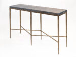 Burchard Console Table wood top CON101B