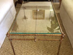 Lashed Bamboo coffee table in room, CT102C