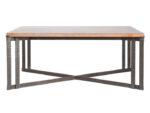 Sydney Coffee Table with wood top CT127