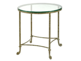 Dolphin Round Occasional Table OCC80